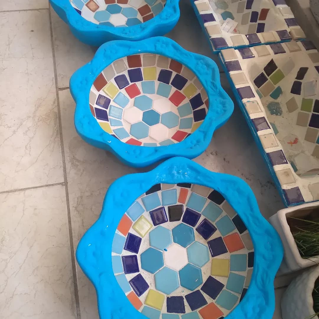 حوض ماهی سفالی