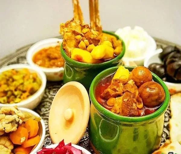 دیزی سفالی لالجین، رنگ سبز، جنس سرامیک، دیگ کوچک