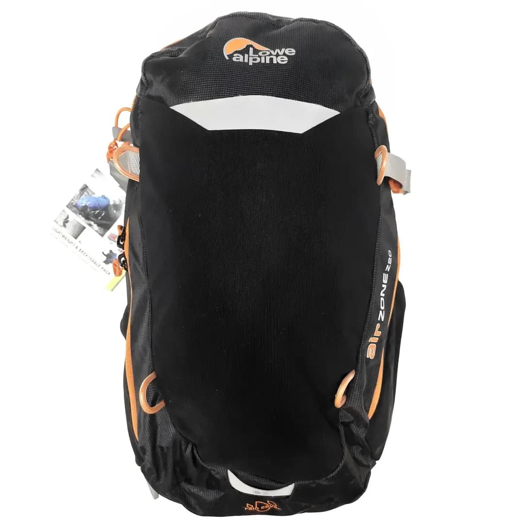 کوله پشتی Airzone Z20 Lowe Alpine، رنگ مشکی و نارنجی، کوله پشتی ورزشی