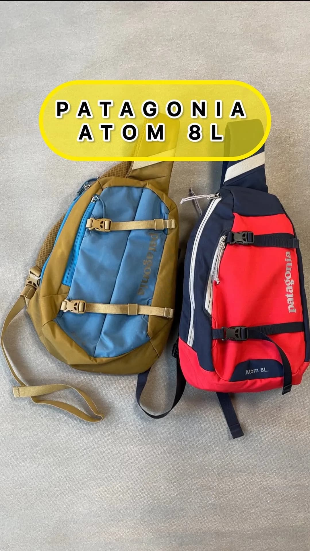 کیف کراس‌بادی Atom Sling 8L پاتاگونیا