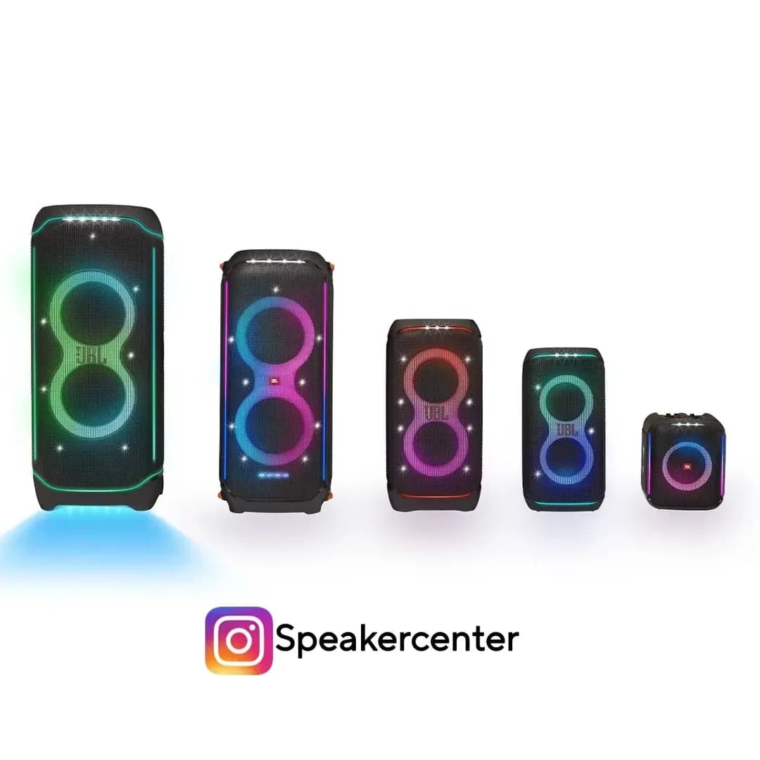 اسپیکر Partybox 1000 JBL، رنگ مشکی، جنس پلاستیک، سری چندتایی
