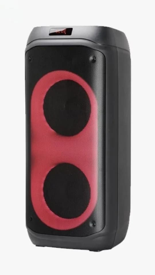 اسپیکر CN 810N مکسیدر، رنگ مشکی و قرمز، جنس پلاستیک، ایستاده، دو ووفر