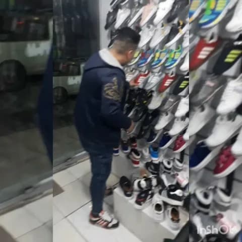کتانی، رنگ سرمه‌ای و مشکی، اسپرت مردانه