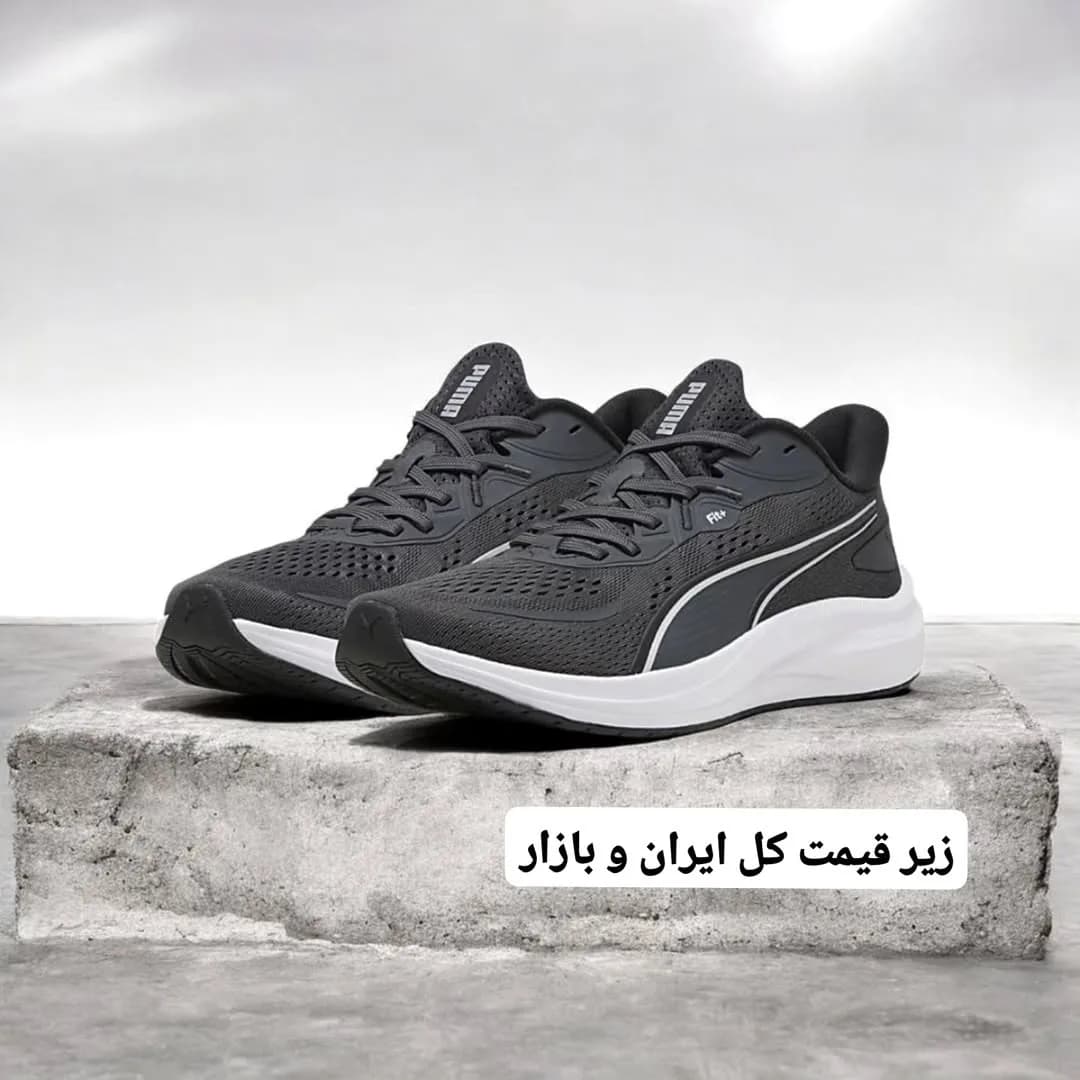 کفش رانینگ Skyrocket نسل ۲ پوما، رنگ مشکی و سفید، کتانی ورزشی