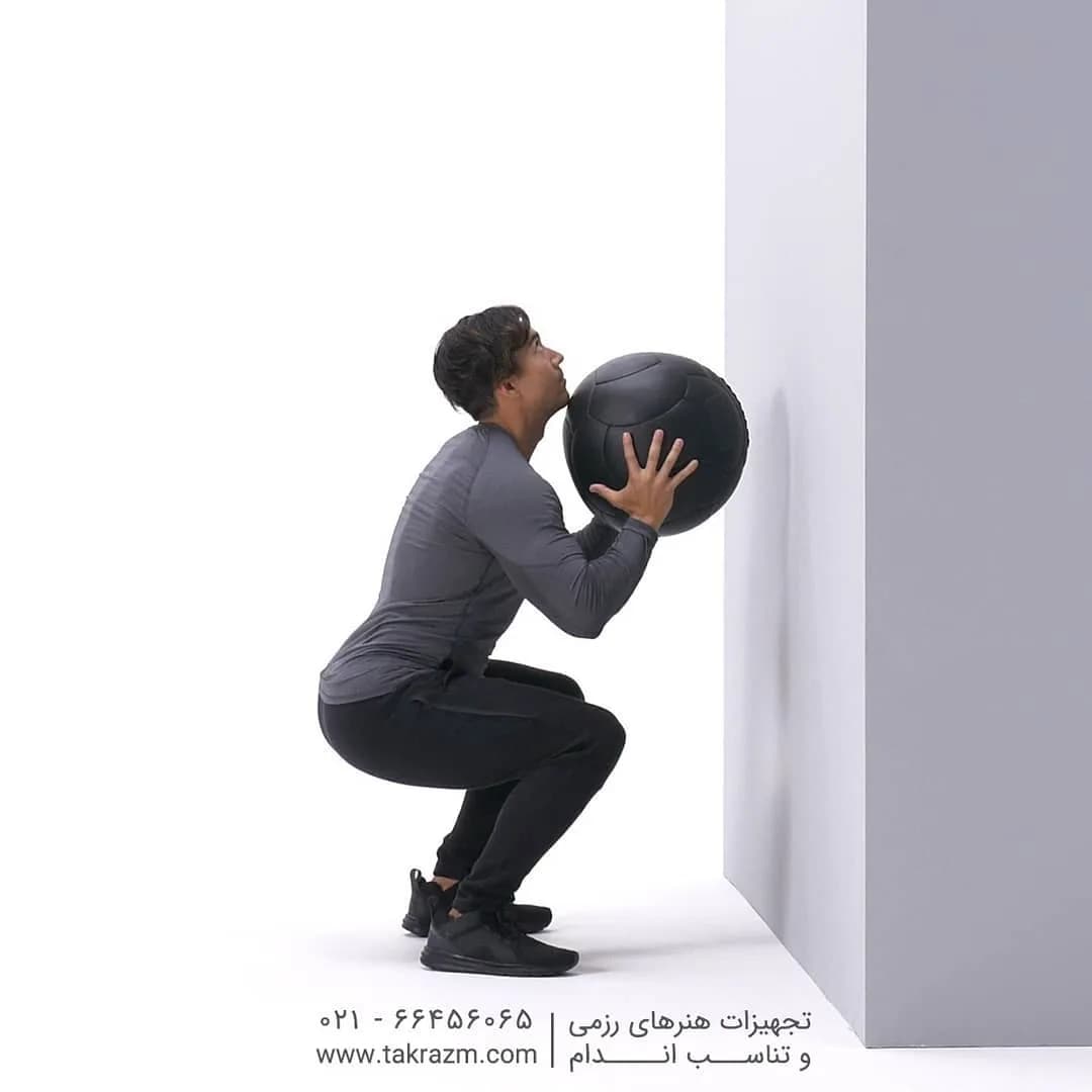 توپ وال بال BETA، رنگ مشکی، کروی