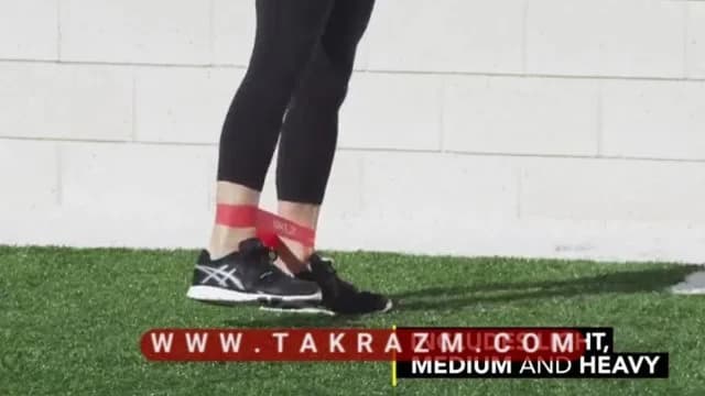 کش لوپ مقاومتی، رنگ قرمز، جنس لاستیک، حلقوی