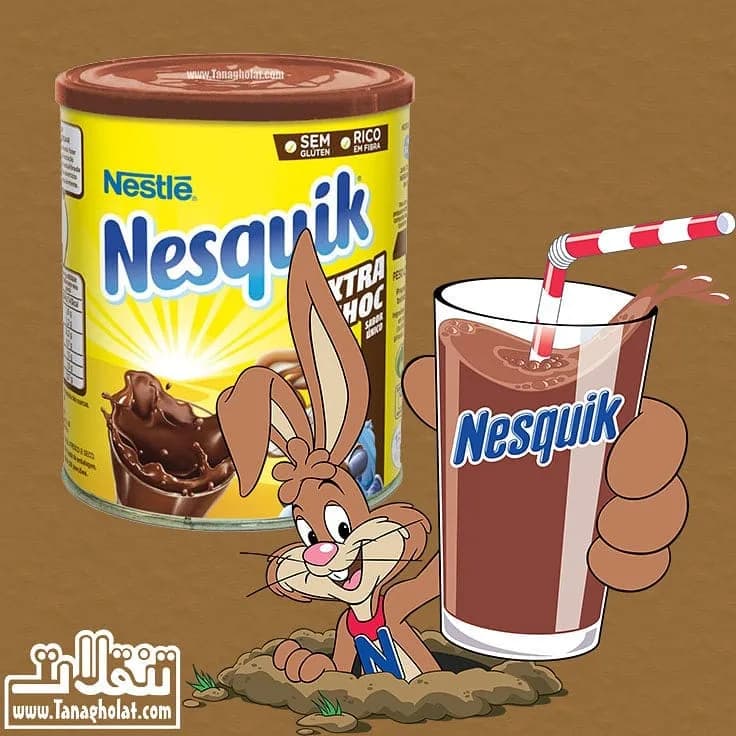 پودر شکلات نسکوییک اکسترا چوک نستله