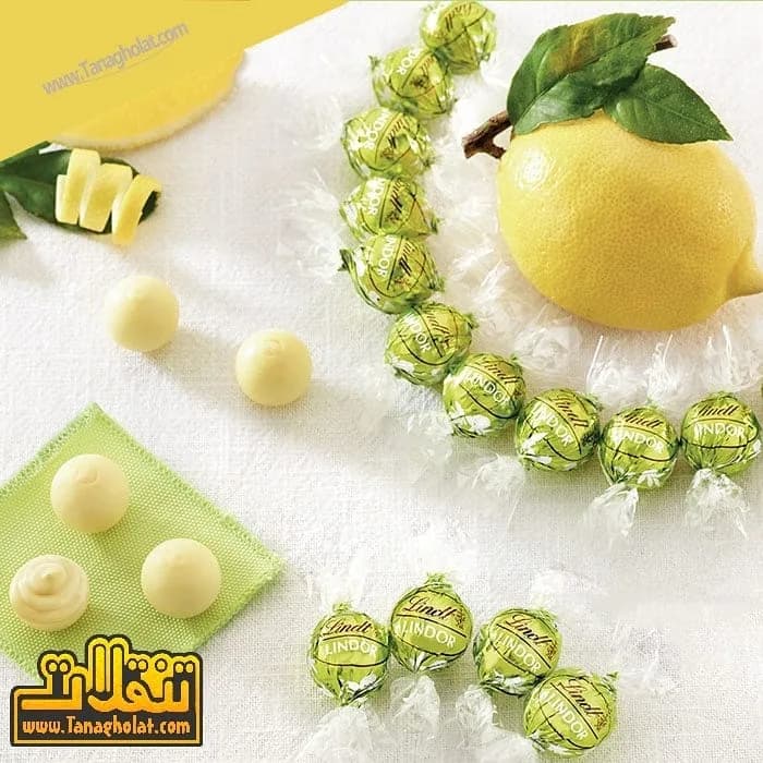 شکلات سفید لیمویی لیندور لیندت