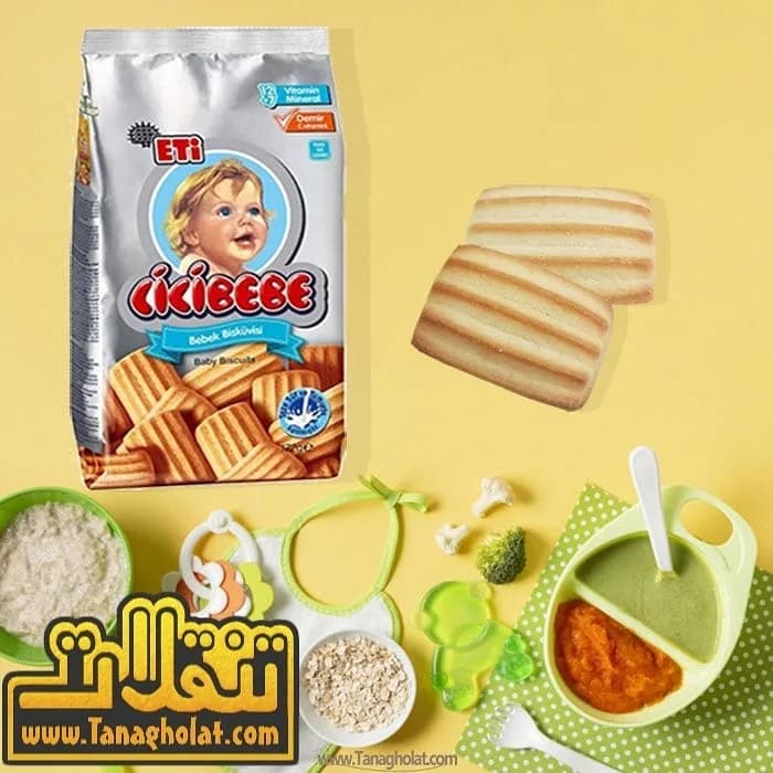 بیسکویت ساده کودک اتی