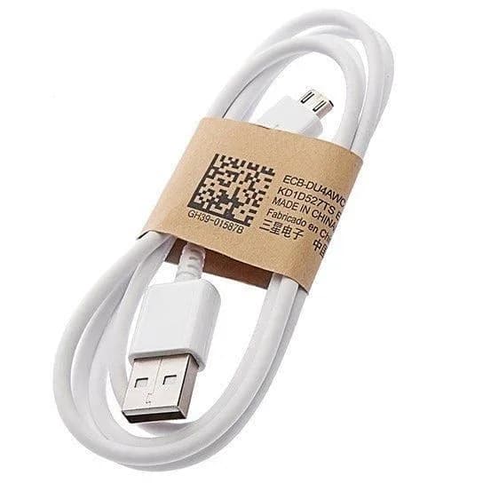 کابل شارژ S4 کپی، رنگ سفید، جنس پلاستیک، USB به Micro USB