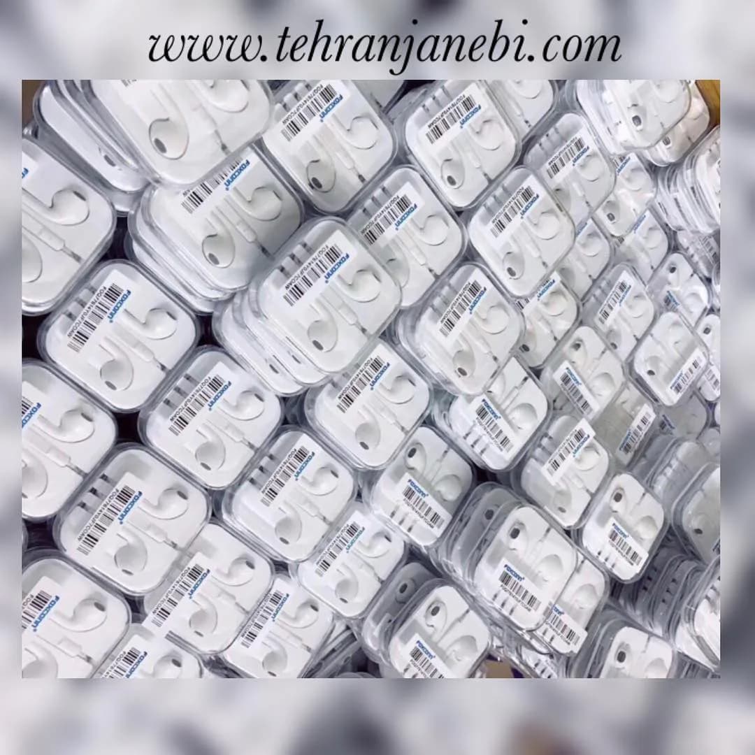 هندزفری آیفون ۷، رنگ سفید، جنس پلاستیک، توییاینایر