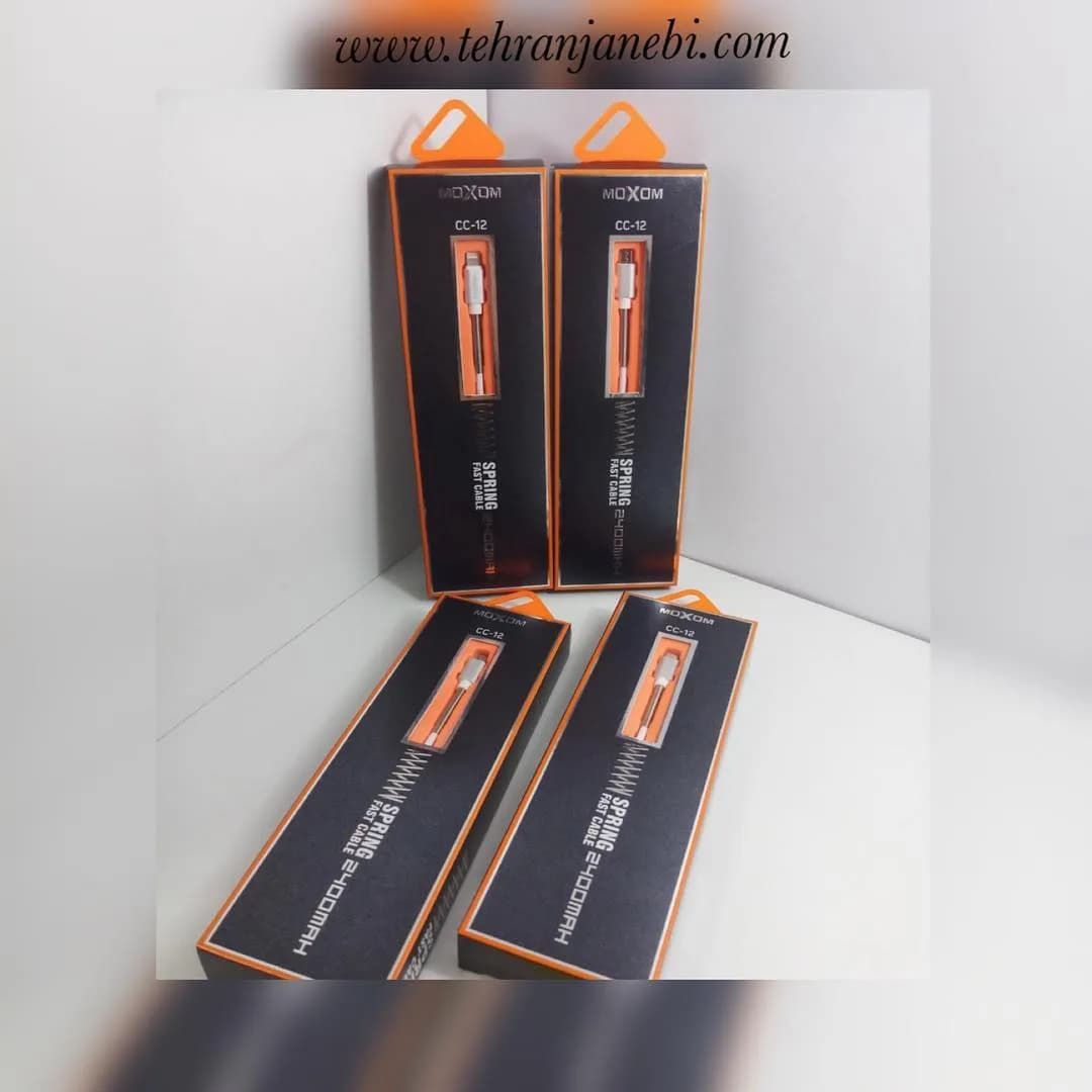 کابل فست شارژ CC-12 MOXOM
