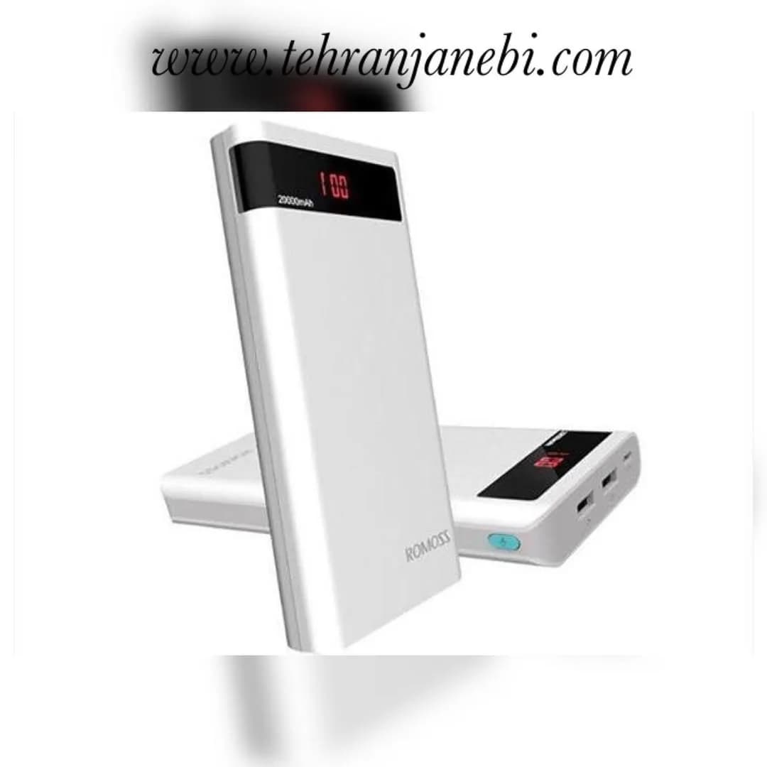 پاوربانک ۲۰۰۰۰ مدل PH80 LCD ROMOSS