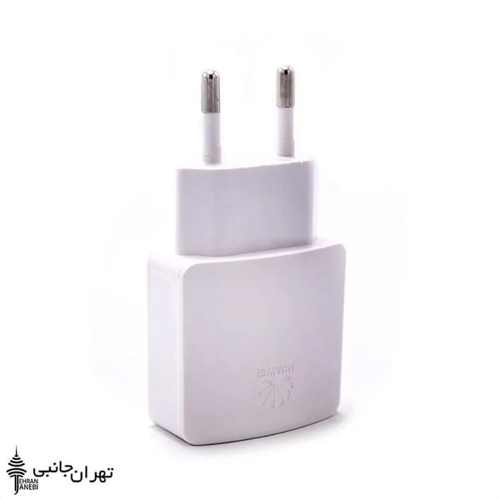 کلگی شارژر هواوی ۲ آمپر، رنگ سفید، جنس پلاستیک، تک پورت، دو شاخه