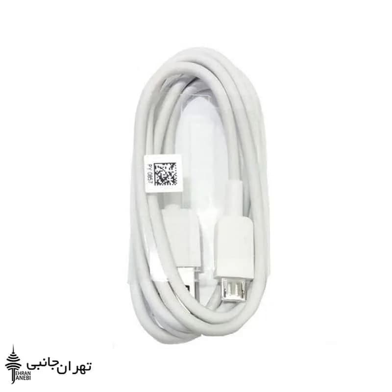 کابل فست شارژ، رنگ سفید، جنس پلاستیک، USB به لایتنینگ