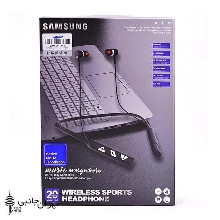 هندزفری بلوتوثی دورگردنی سامسونگ Wireless Sport