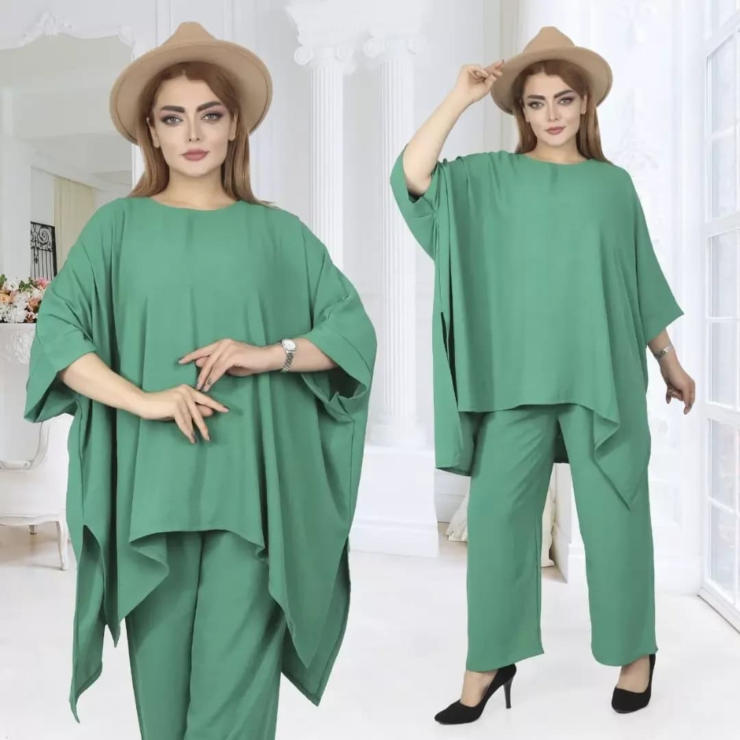 ست مانتو شلوار ابربادی