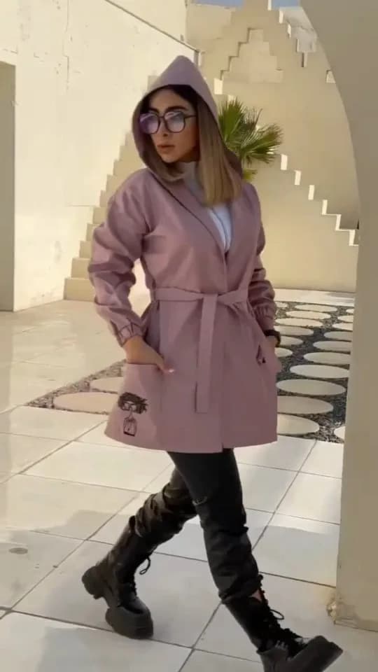بارونی اسپرت کلاهدار پاییزه