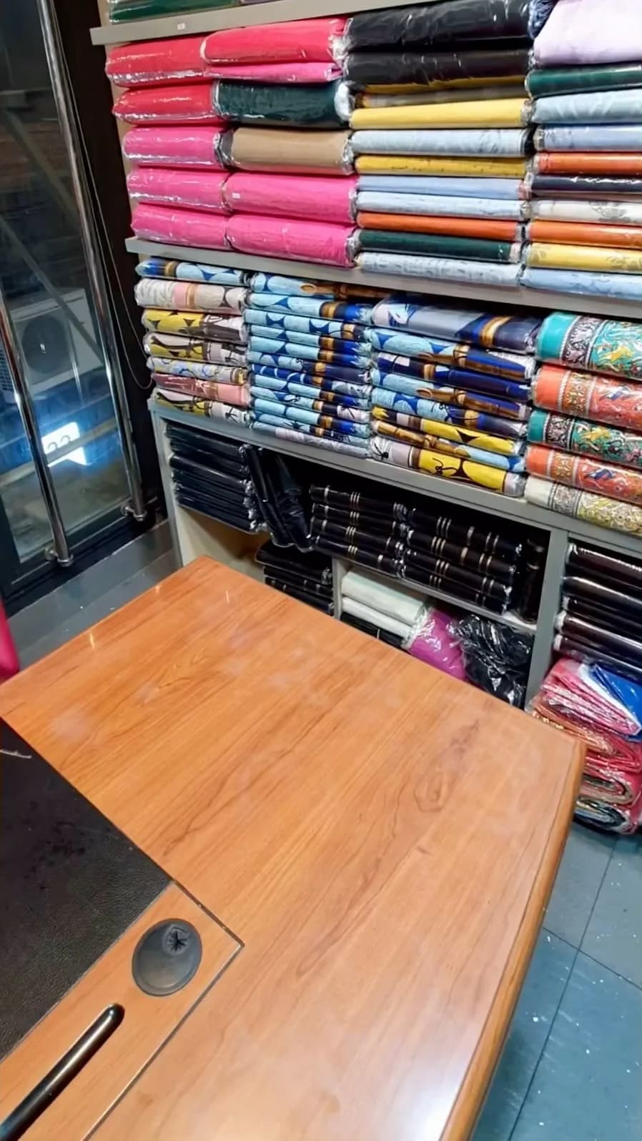 شال ابریشم ژانژان راهراه مجلسی