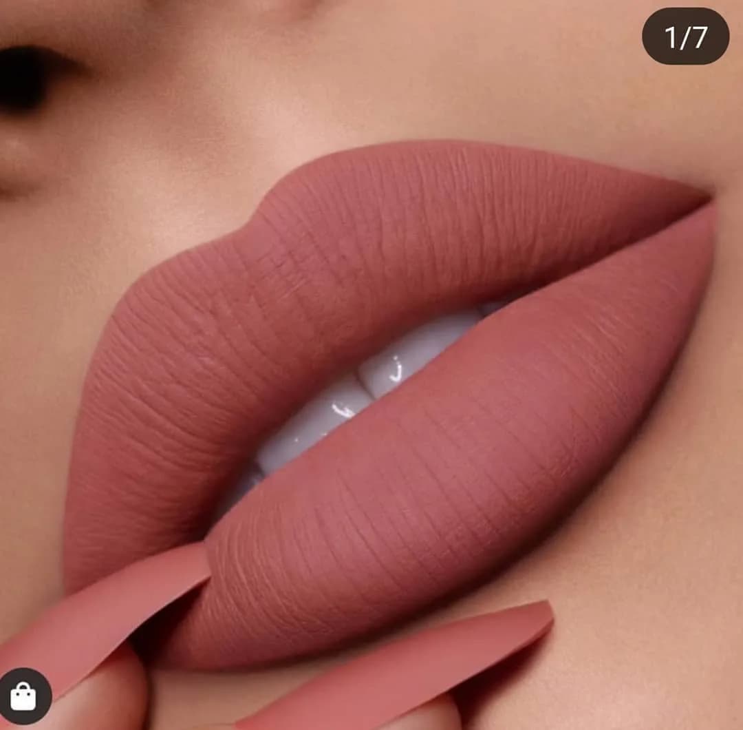 رژ لب نابلا سافت تاچ، رنگ صورتی قهوهای، مات