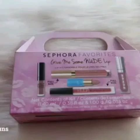 ست رژ لب سفورا فیوریتس