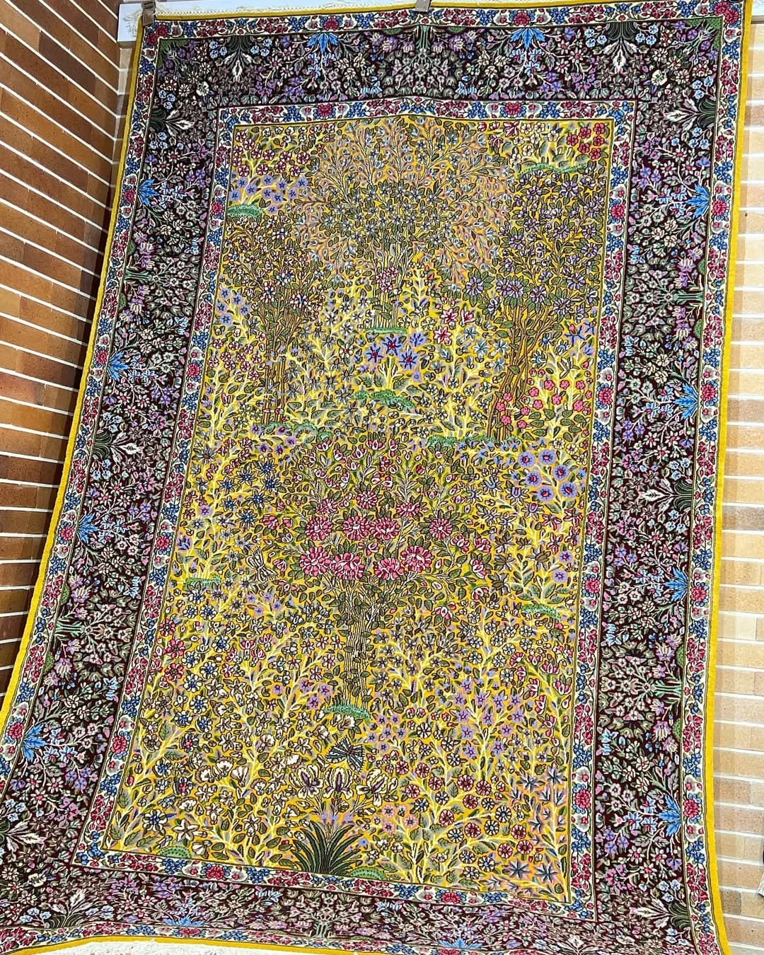 قالیچه ۱.۵ در ۲.۴ درختی حسنخانی