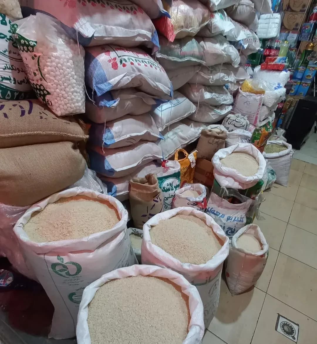 برنج هاشمی، رنگ سفید، گونی