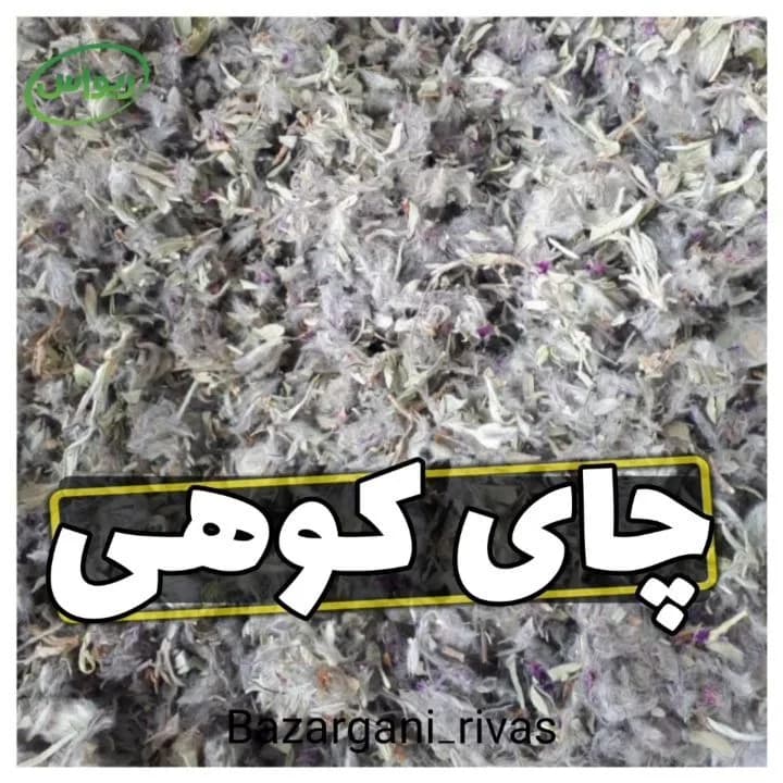 چای کوهی، رنگ سبز کمرنگ و خاکستری، گیاه خشک