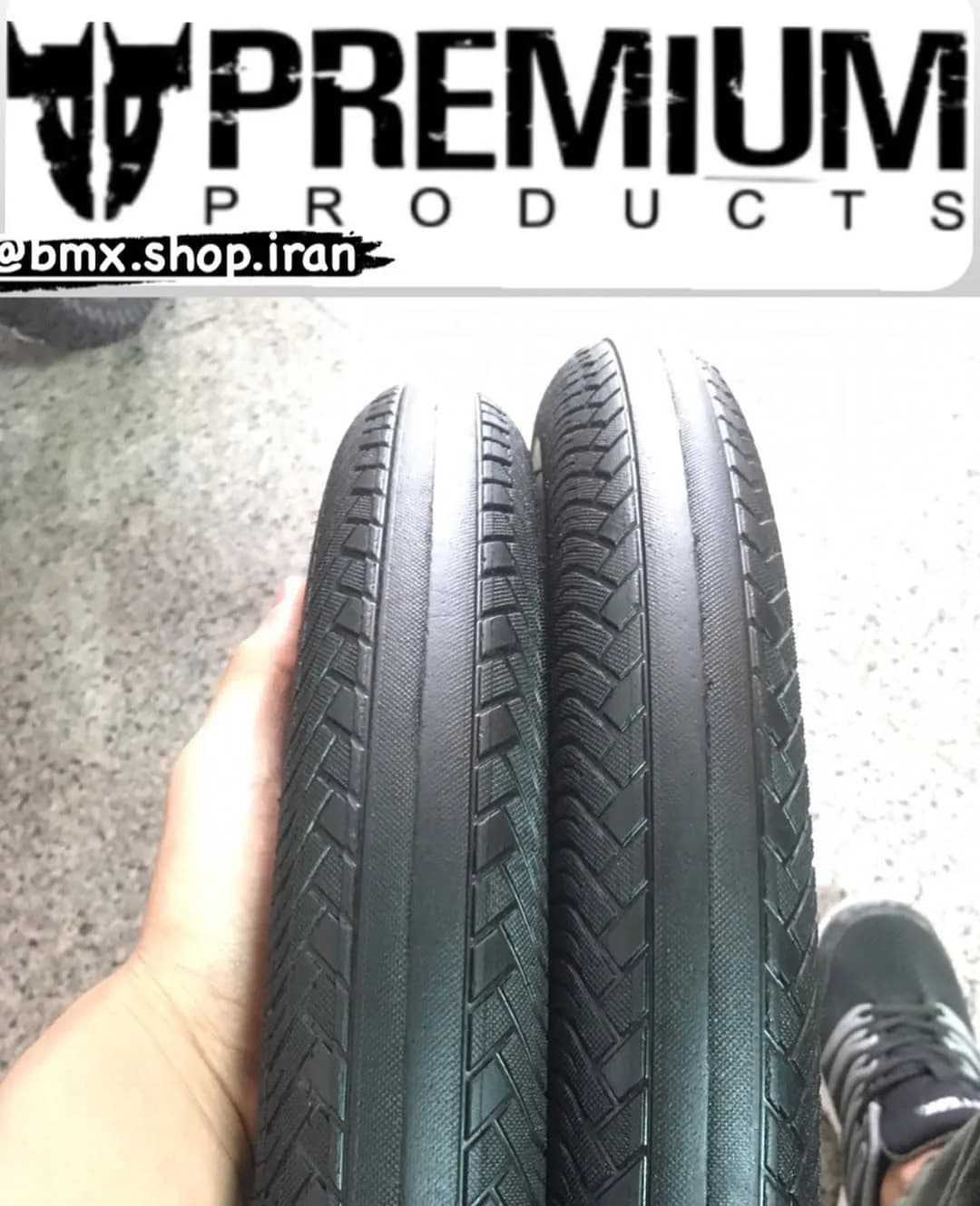 لاستیک دوچرخه مدل CK، رنگ مشکی