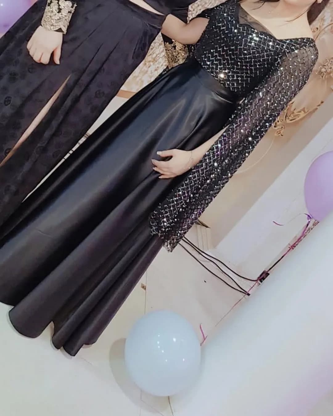 لباس مجلسی ساتن آمریکایی سایز ۳۶ تا ۳۸
