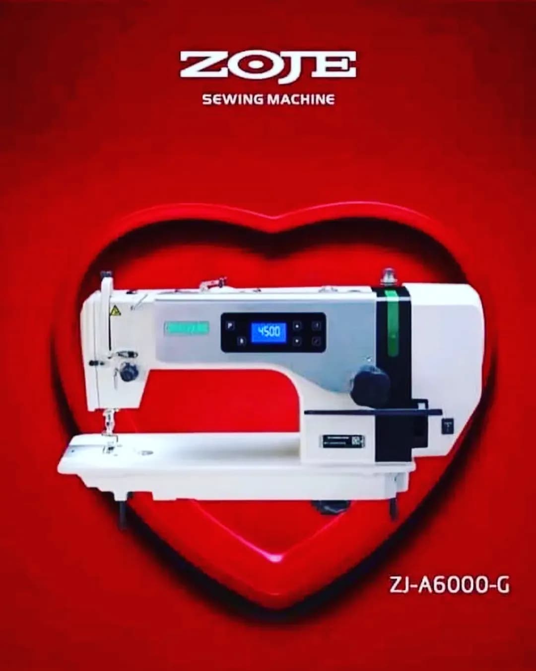 چرخ راسته ضخیمدوز 6000R، رنگ سفید و قرمز، جنس فلز و پلاستیک، صنعتی پنلی