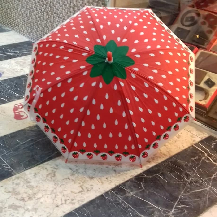 چتر دخترانه و پسرانه طرح میوهای