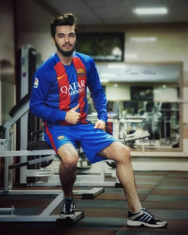 ست بارسلونا آستین بلند
