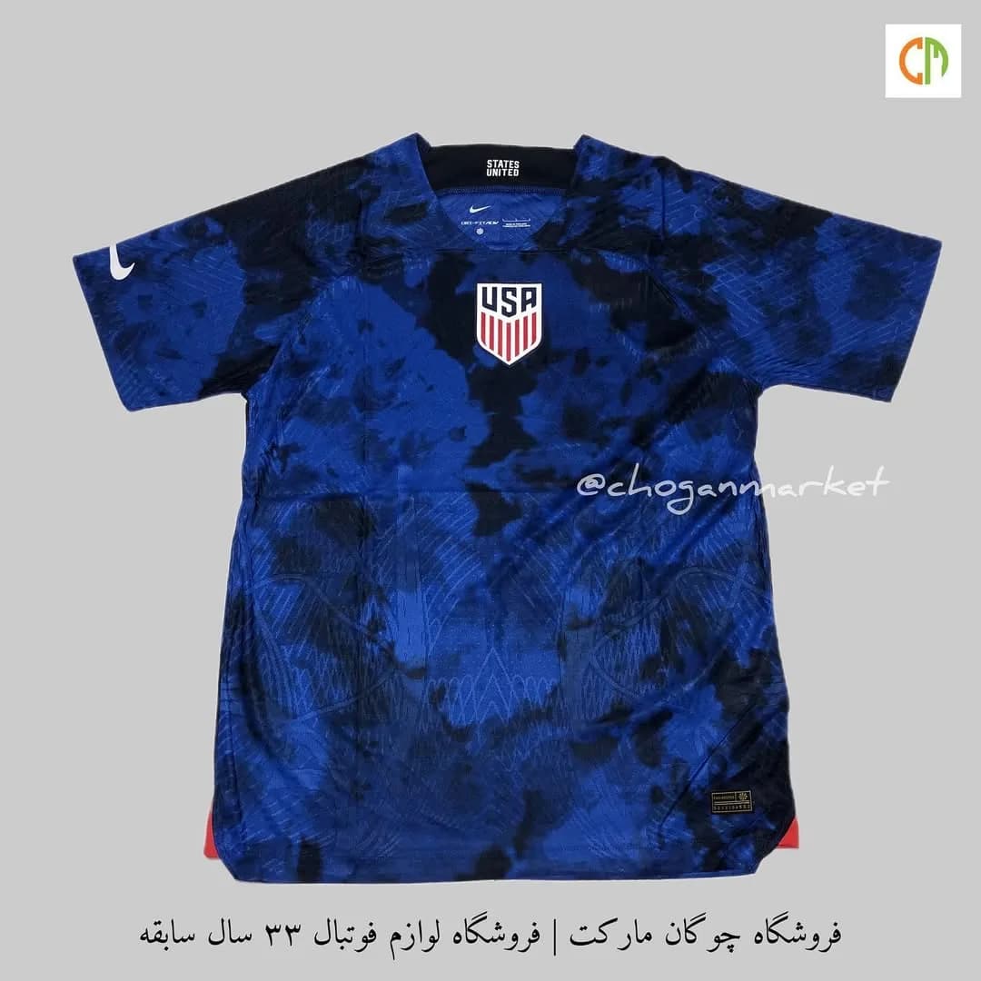تیشرت تیم ملی آمریکا ۲۰۲۲