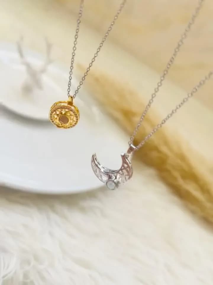 گردنبند ماه خورشید مگنتی