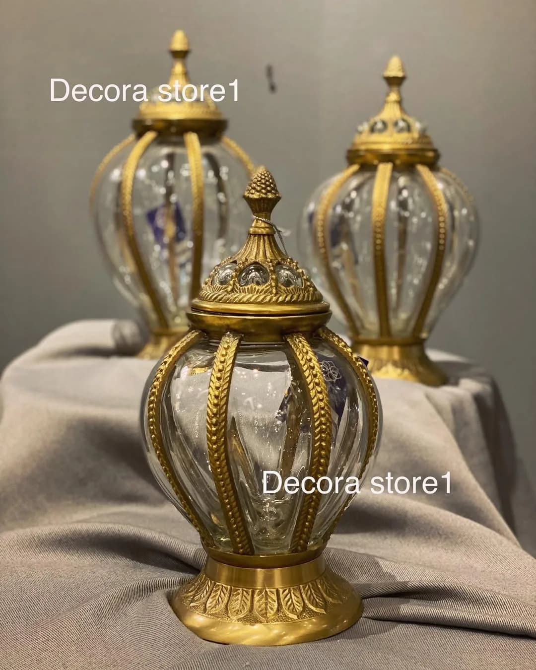 بانکه برنجی سه سایز هندی