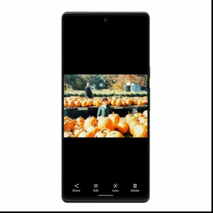 گوشی گوگل Pixel 6، رنگ سفید و مشکی، جنس پلاستیک، گوشی هوشمند لمسی، مستطیلی