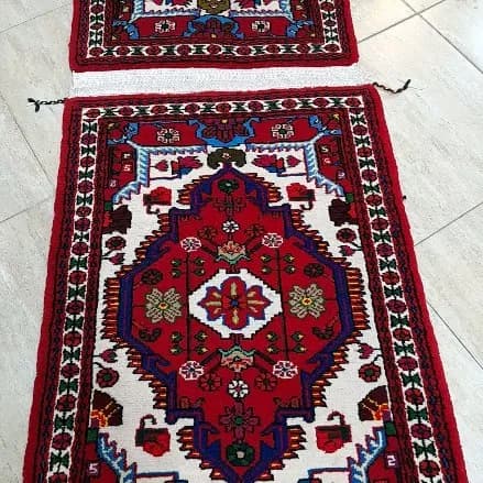 جفت پشتی دستباف رنگ گیاهی