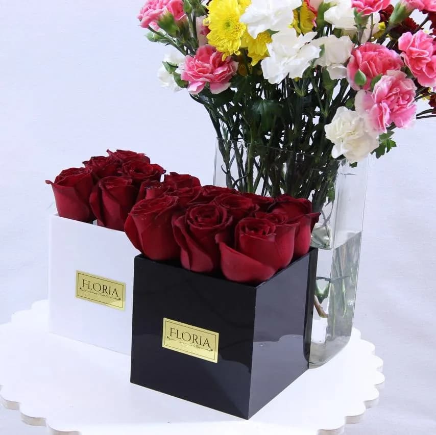 باکس گل رز فلوریا