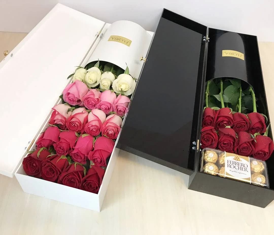 باکس گل و شکلات فلوریا