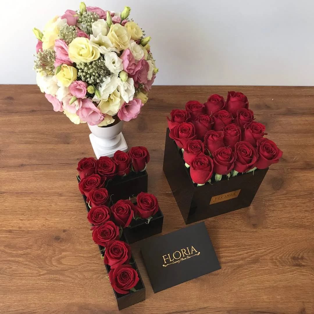 باکس گل حروف اسم