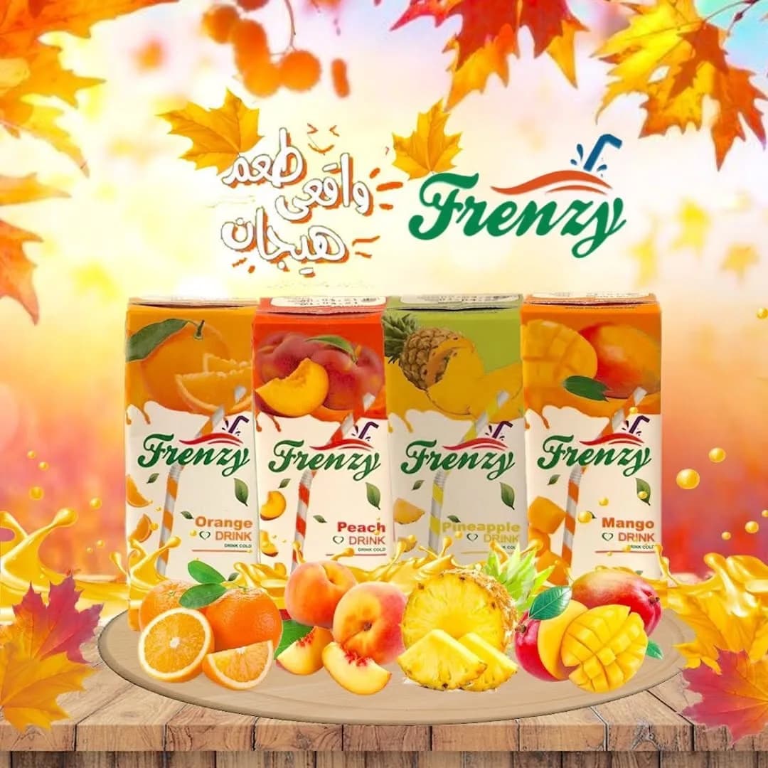 آبمیوه تتراپک ۲۰۰ میلی چهار طعم فرنزی