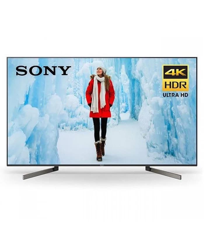 تلویزیون سونی X7000G، رنگ مشکی، جنس پلاستیک و فلز، صفحه تخت پایه دار