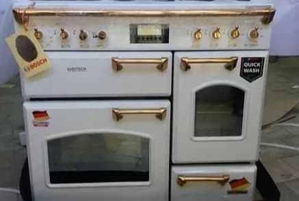 اجاق گاز ۵ شعله سه فر بوش