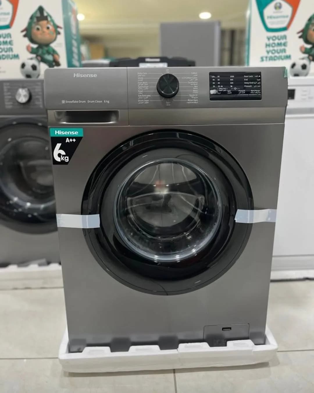 لباسشویی ۶ کیلویی مدل WFVC6010 هایسنس