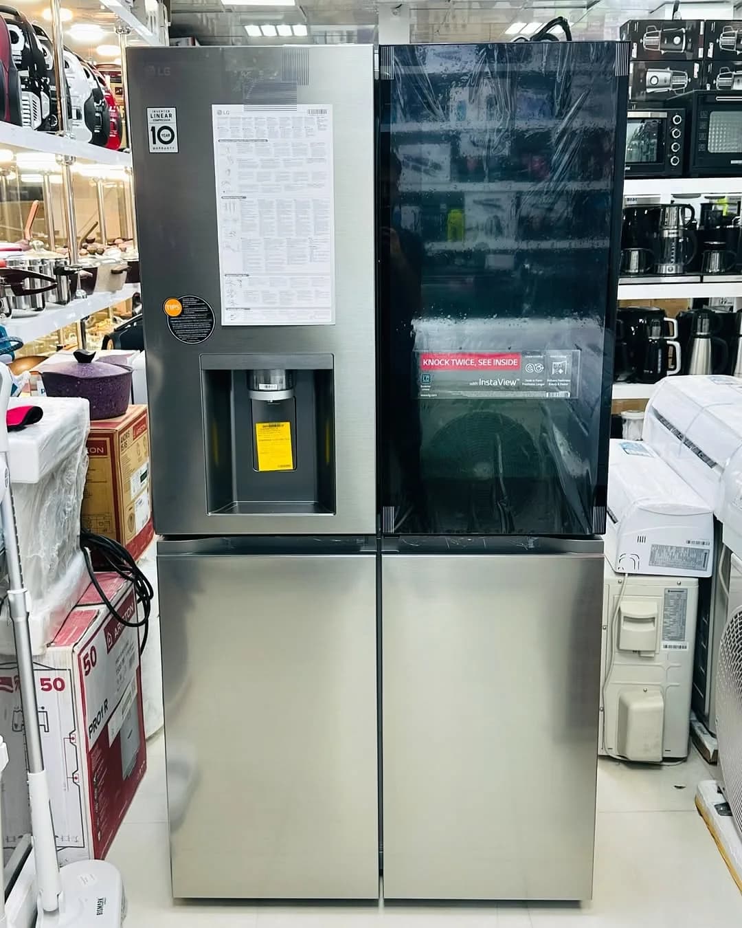 یخچال ساید بای ساید اینستاویو مدل X946 الجی