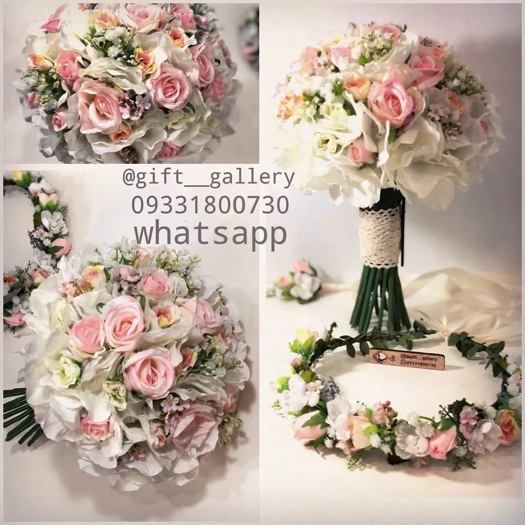 دسته گل عروس