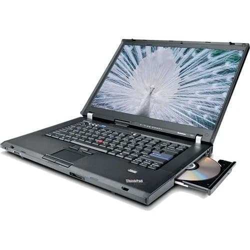 لپتاپ لنوو ThinkPad T61، رنگ مشکی، جنس پلاستیک، ۱۵ اینچ، کیبورد دار