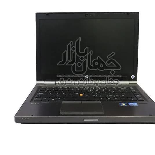 لپتاپ اچ پی EliteBook 8470w ۱۴ اینچ HP، رنگ خاکستری، جنس پلاستیک و فلز، لپتاپ ۱۳ اینچ