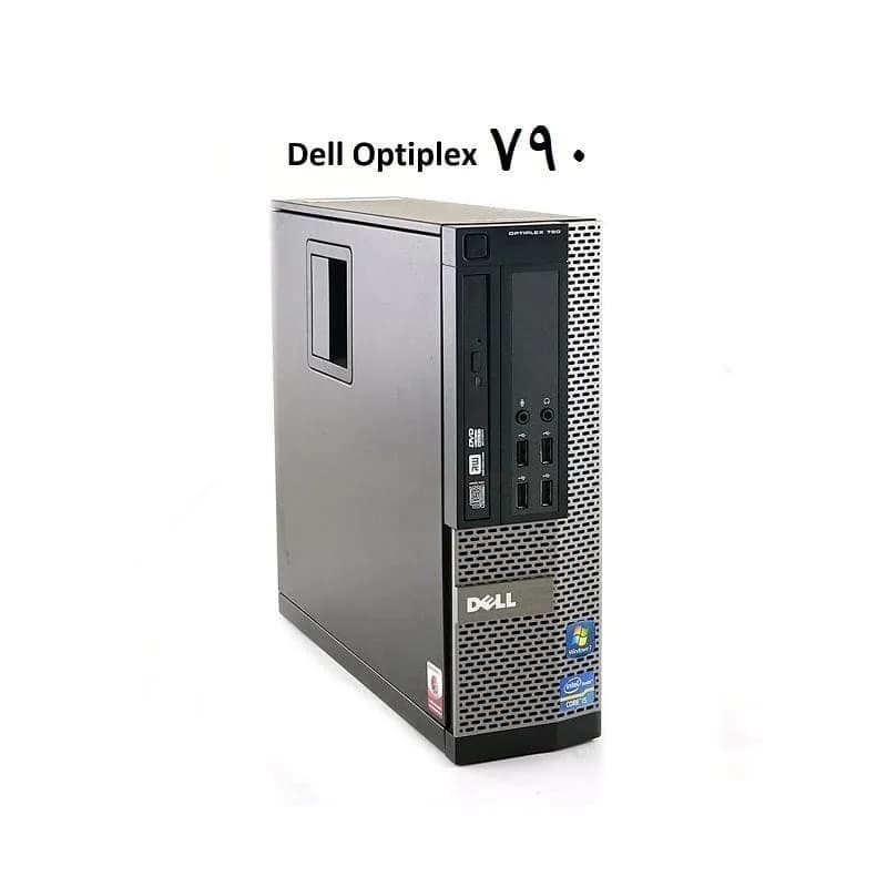 کیس دل اپتیپلکس ۷۹۰ i5 Dell، رنگ مشکی و نقرهای، جنس فلز و پلاستیک، رومیزی، مستطیلی